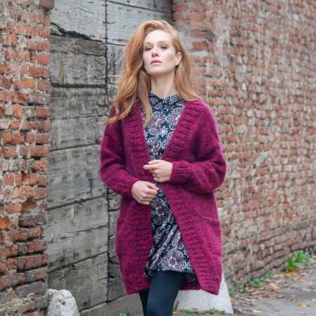 CARDIGAN - DOLCE MOHAIR